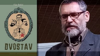 Slobodan Ivkov predstavlja roman Ilije Bakića DVOSTAV, koji je ovenčan nagradom 'Bogdan Čiplić' za najbolji prozni rukopis u 2021. godini