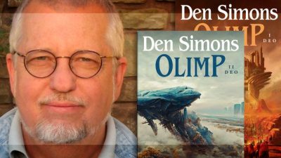 Ilija Bakić piše o naučnofantastičnom romanu OLIMP Dena Simonsa koji spaja tehnologiju budućnosti sa antičkom grčkom mitologijom.