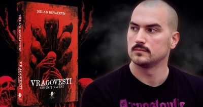 Prikaz poljskog izdanja zbirke VRAGOVESTI Milana Kovačevića, koje je pod naslovom SIEWCY KAŹNI objavila izdavačka kuća Planeta Czytelnika.