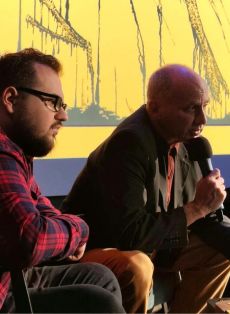 Rafal Palinjski i Dejan Ajdačić o srpskoj književnosti strave - foto Zorana Perić